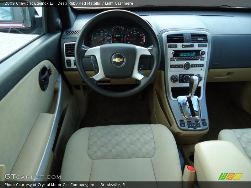 Dashboard of 2009 Equinox LS