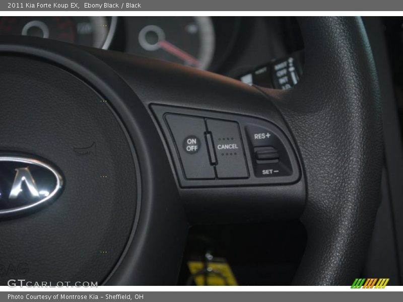 Controls of 2011 Forte Koup EX