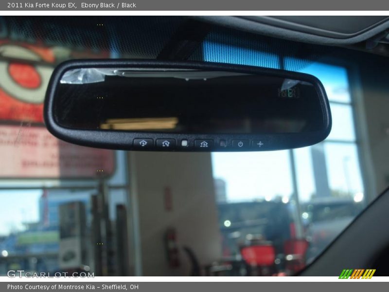 Ebony Black / Black 2011 Kia Forte Koup EX