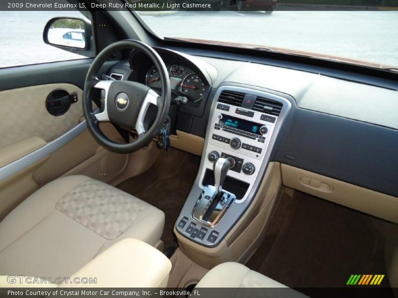 Dashboard of 2009 Equinox LS