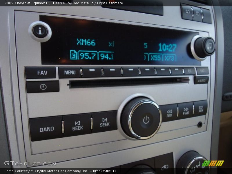 Controls of 2009 Equinox LS