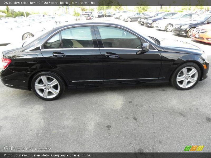 Black / Almond/Mocha 2010 Mercedes-Benz C 300 Sport