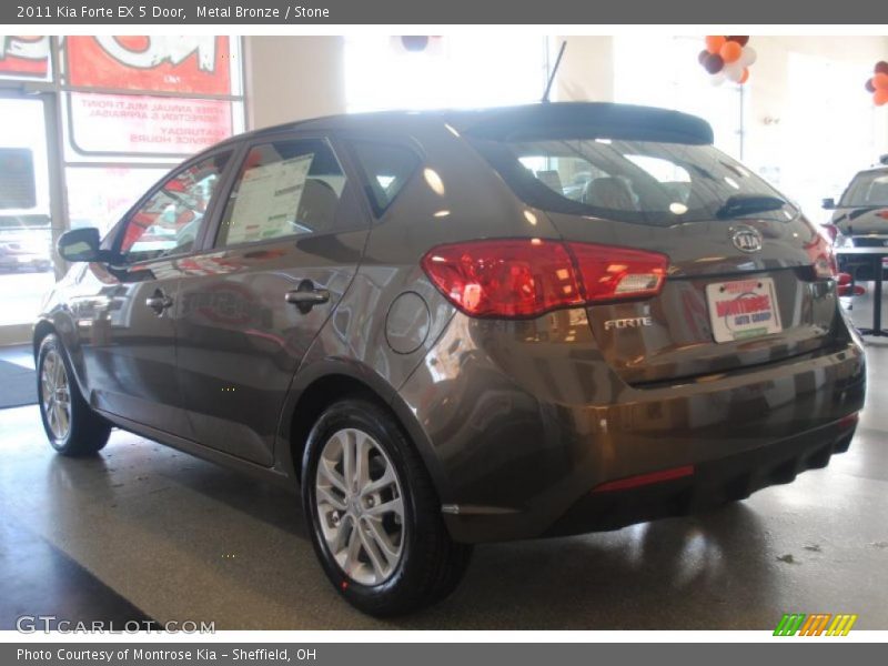 Metal Bronze / Stone 2011 Kia Forte EX 5 Door