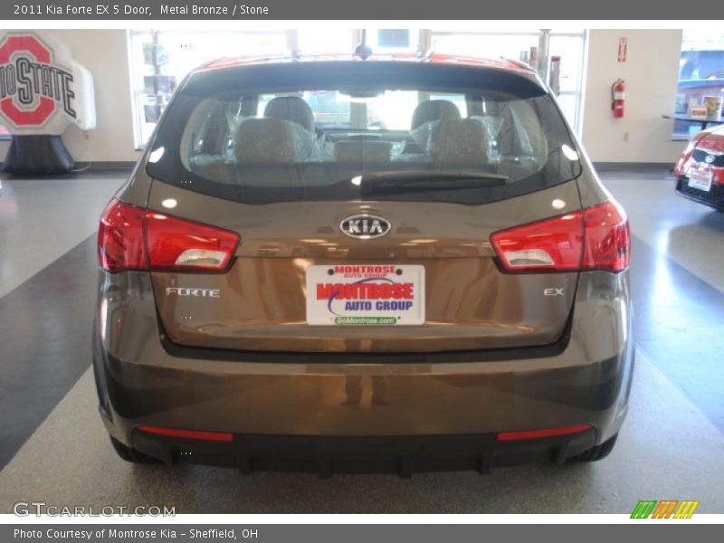 Metal Bronze / Stone 2011 Kia Forte EX 5 Door