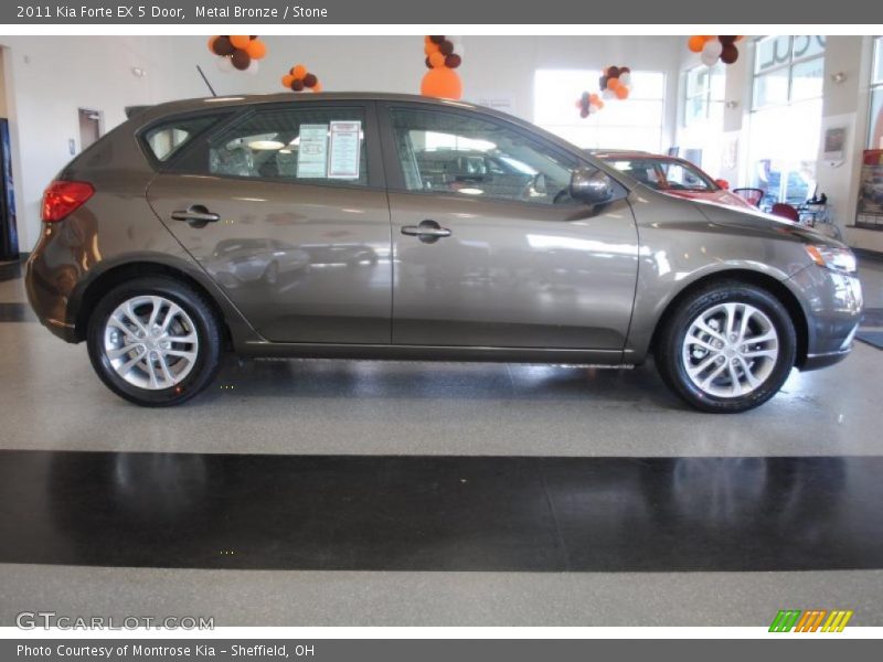 Metal Bronze / Stone 2011 Kia Forte EX 5 Door