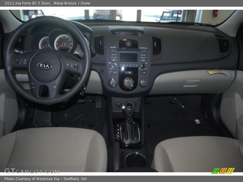 Dashboard of 2011 Forte EX 5 Door