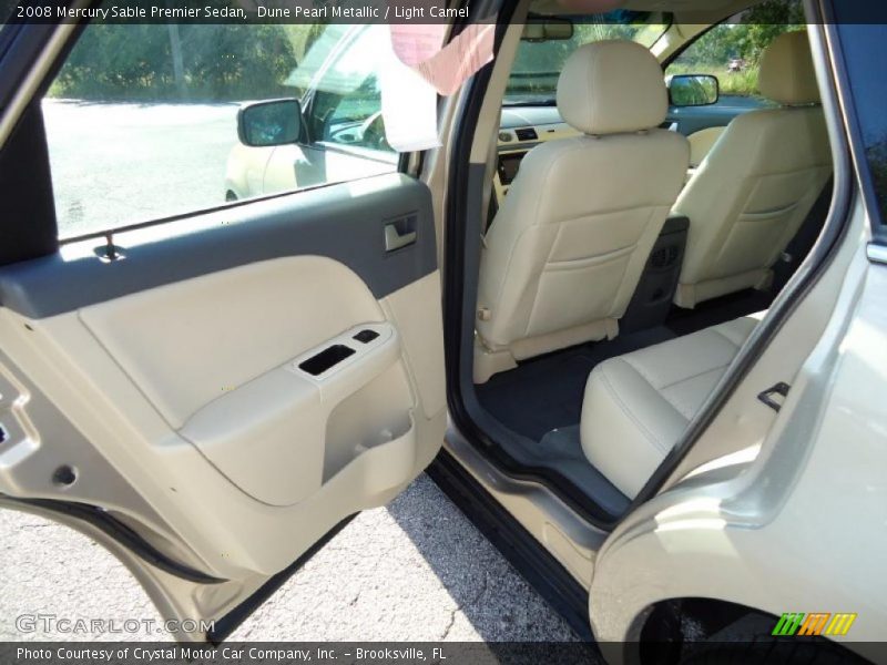 Dune Pearl Metallic / Light Camel 2008 Mercury Sable Premier Sedan