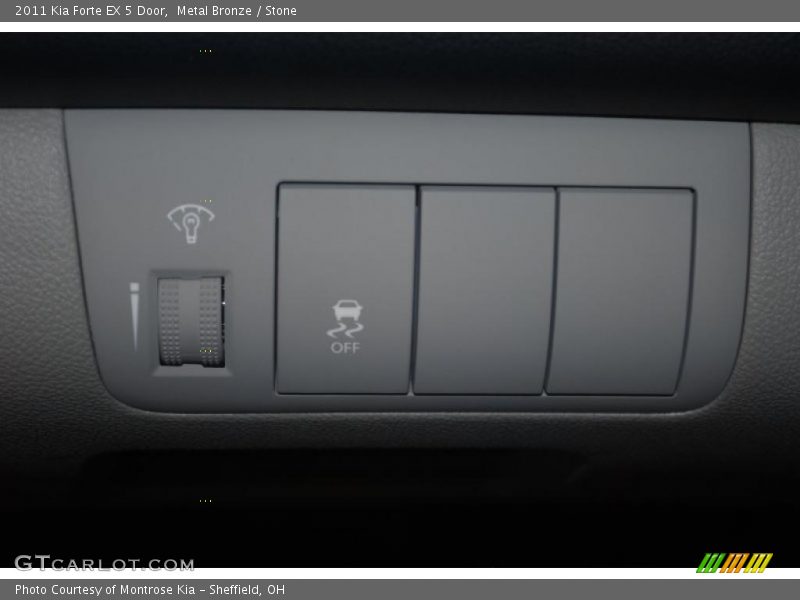 Metal Bronze / Stone 2011 Kia Forte EX 5 Door