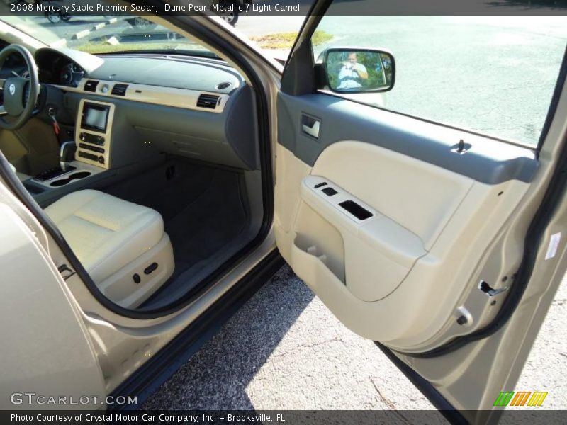 Dune Pearl Metallic / Light Camel 2008 Mercury Sable Premier Sedan