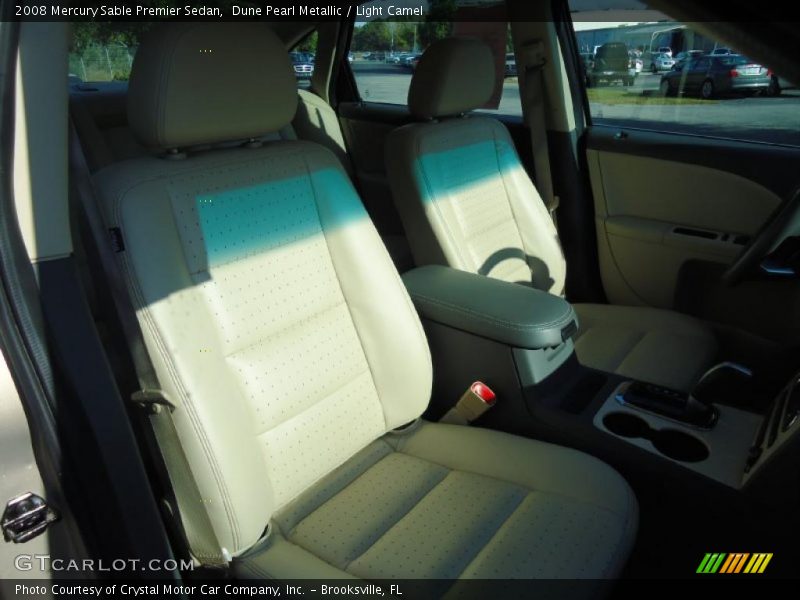Dune Pearl Metallic / Light Camel 2008 Mercury Sable Premier Sedan