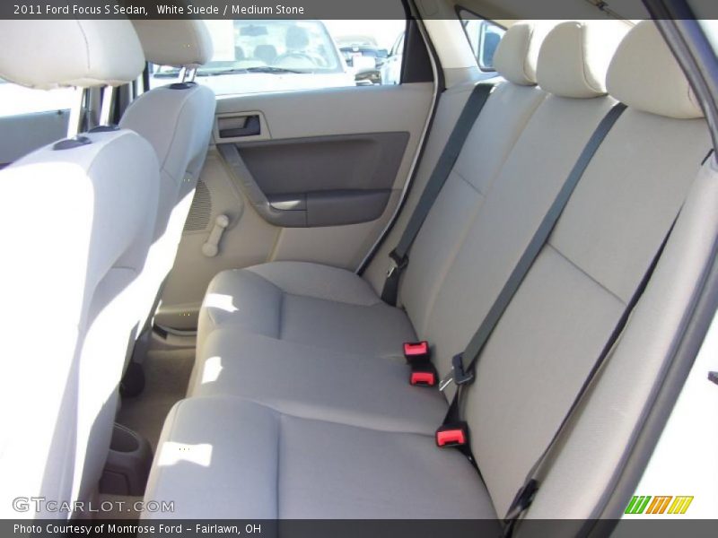  2011 Focus S Sedan Medium Stone Interior