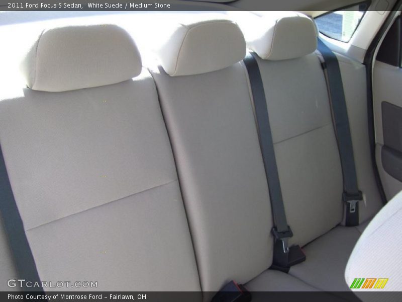  2011 Focus S Sedan Medium Stone Interior