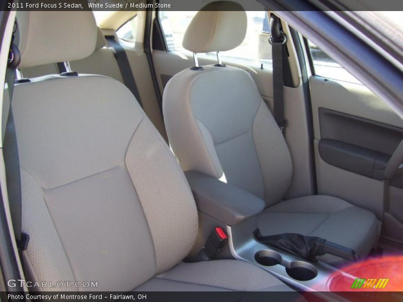  2011 Focus S Sedan Medium Stone Interior