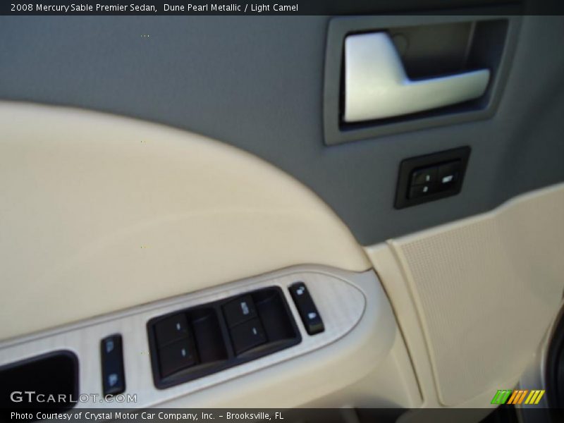 Dune Pearl Metallic / Light Camel 2008 Mercury Sable Premier Sedan