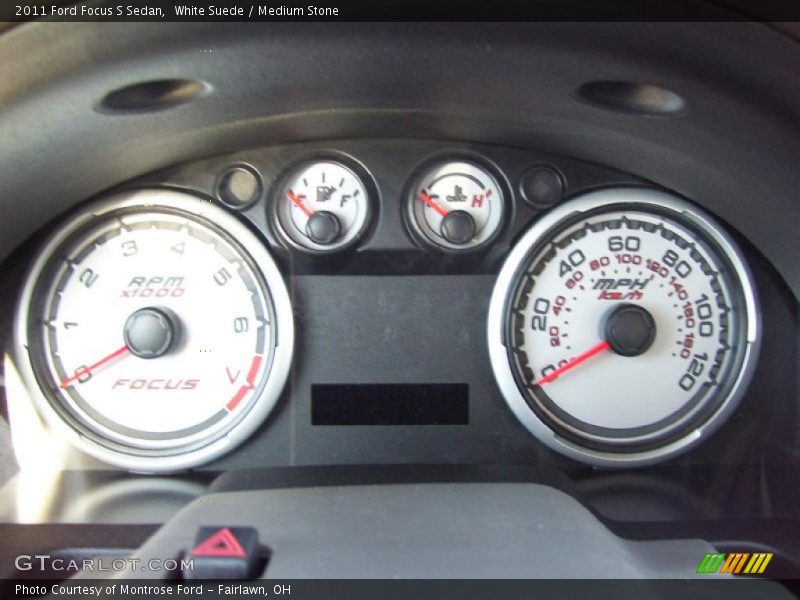  2011 Focus S Sedan S Sedan Gauges