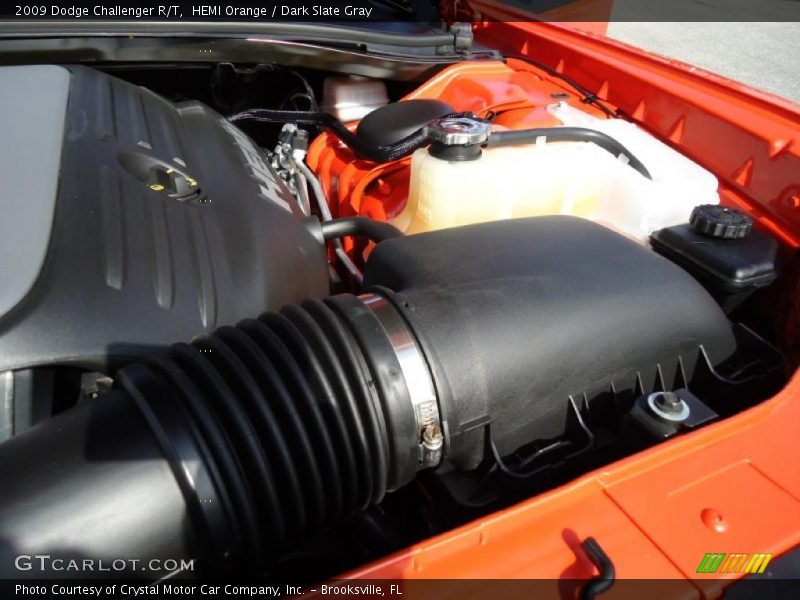 HEMI Orange / Dark Slate Gray 2009 Dodge Challenger R/T