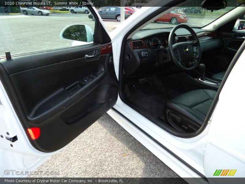 Summit White / Ebony 2010 Chevrolet Impala LT