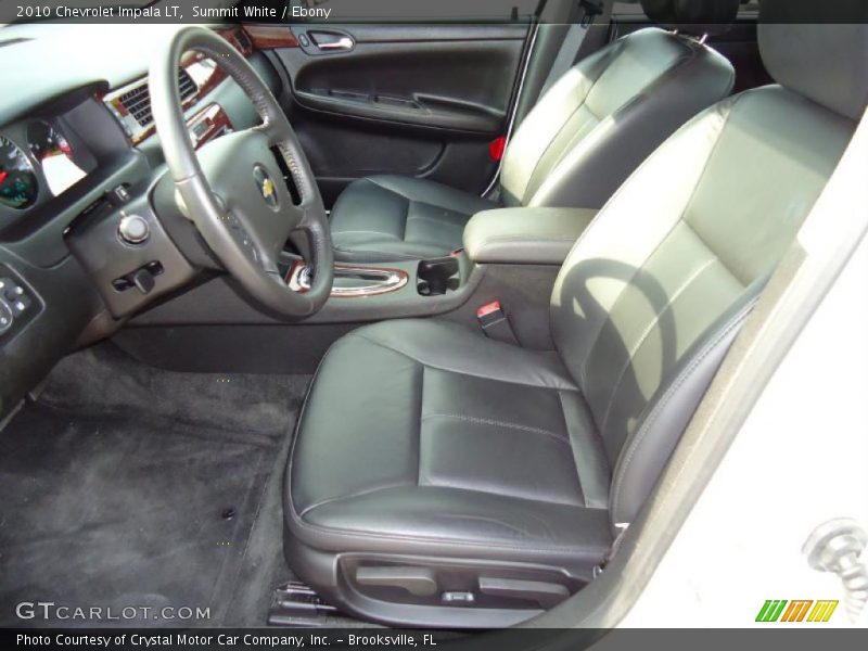 Summit White / Ebony 2010 Chevrolet Impala LT