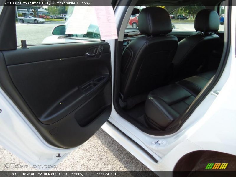 Summit White / Ebony 2010 Chevrolet Impala LT