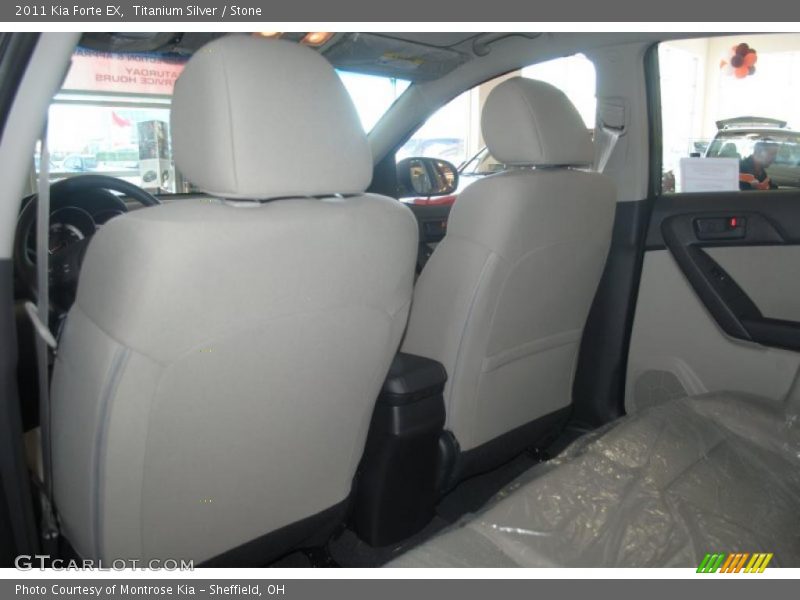 Titanium Silver / Stone 2011 Kia Forte EX