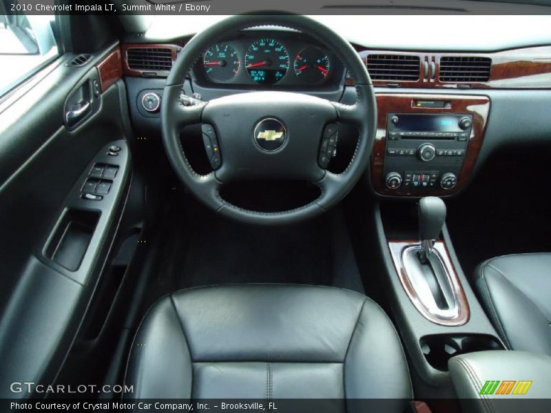 Summit White / Ebony 2010 Chevrolet Impala LT