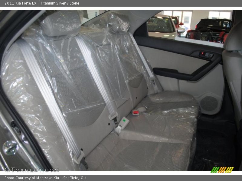 Titanium Silver / Stone 2011 Kia Forte EX