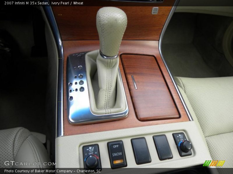 Ivory Pearl / Wheat 2007 Infiniti M 35x Sedan