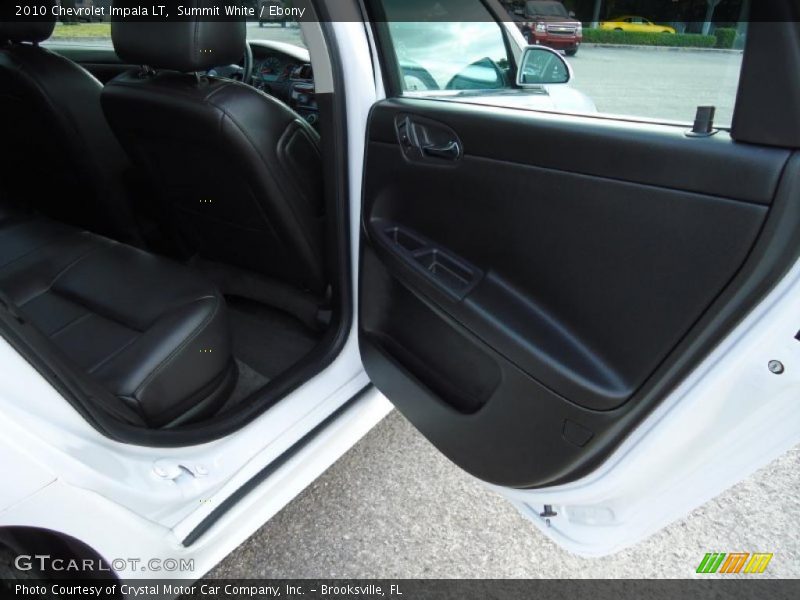 Summit White / Ebony 2010 Chevrolet Impala LT