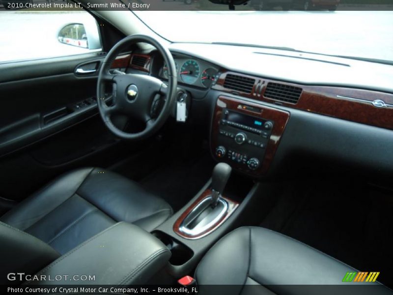 Summit White / Ebony 2010 Chevrolet Impala LT