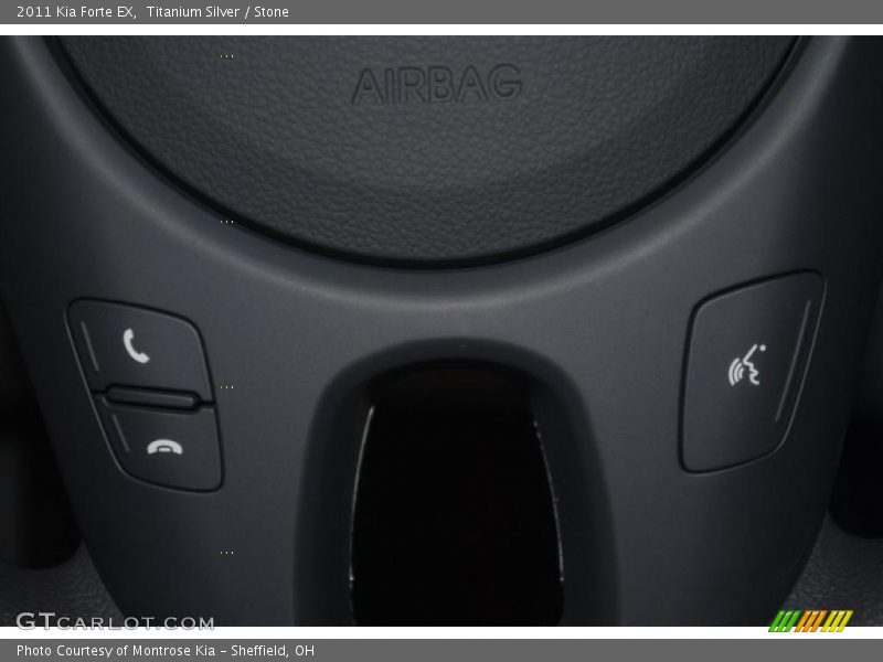 Titanium Silver / Stone 2011 Kia Forte EX