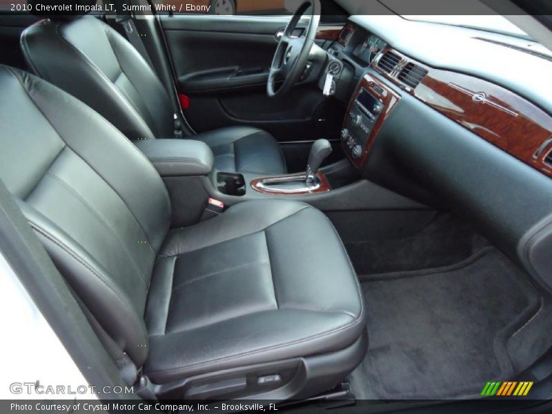 Summit White / Ebony 2010 Chevrolet Impala LT