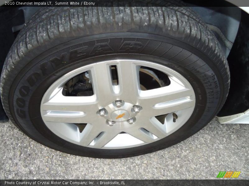 Summit White / Ebony 2010 Chevrolet Impala LT