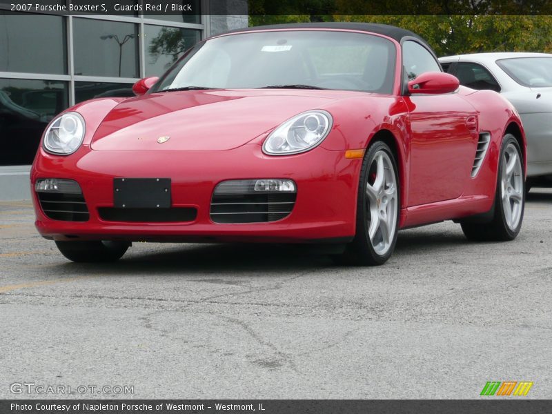 Guards Red / Black 2007 Porsche Boxster S