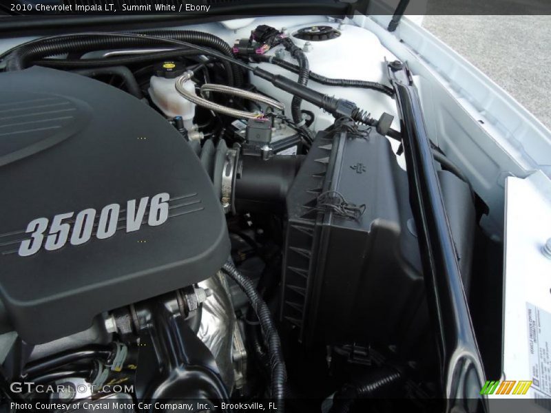 Summit White / Ebony 2010 Chevrolet Impala LT