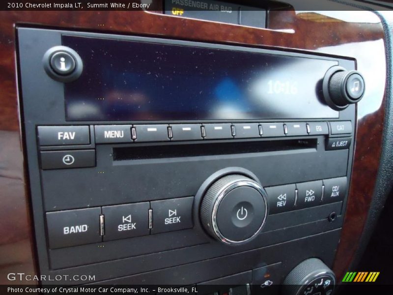 Summit White / Ebony 2010 Chevrolet Impala LT