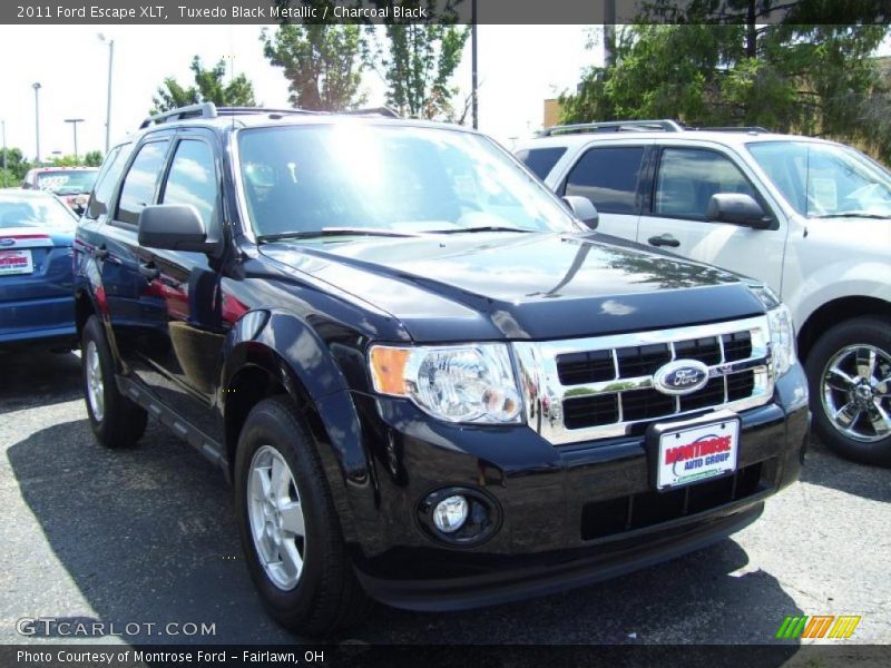 Tuxedo Black Metallic / Charcoal Black 2011 Ford Escape XLT