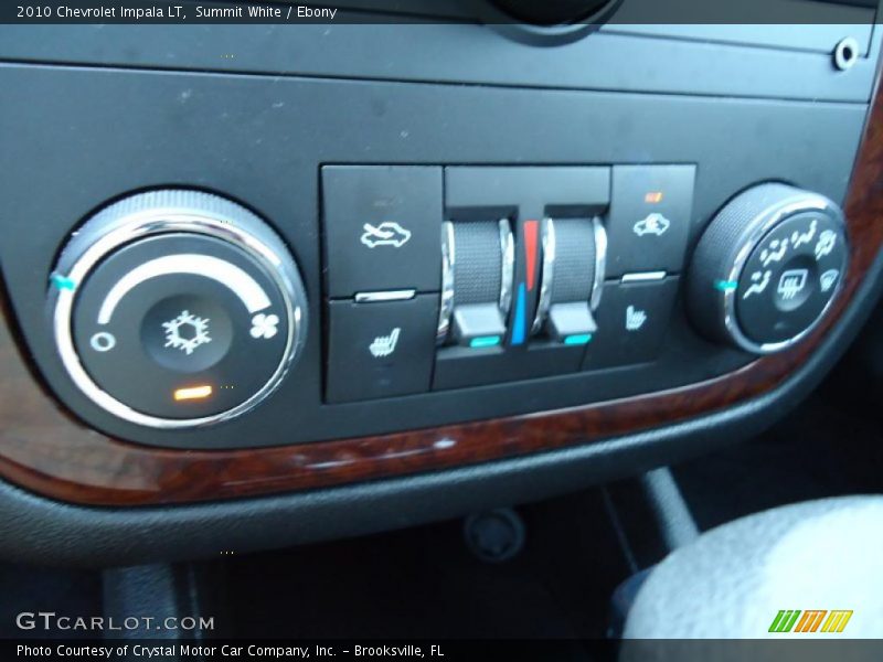 Summit White / Ebony 2010 Chevrolet Impala LT