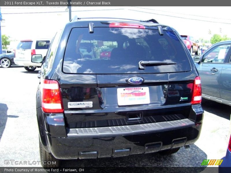 Tuxedo Black Metallic / Charcoal Black 2011 Ford Escape XLT