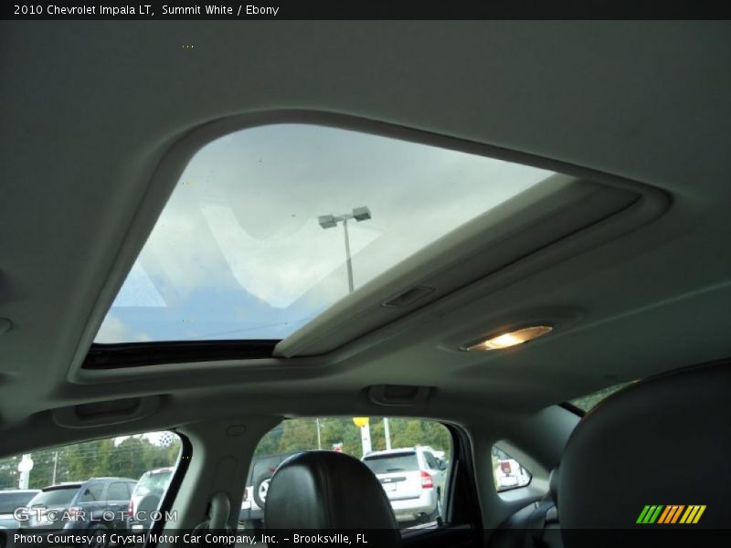 Summit White / Ebony 2010 Chevrolet Impala LT