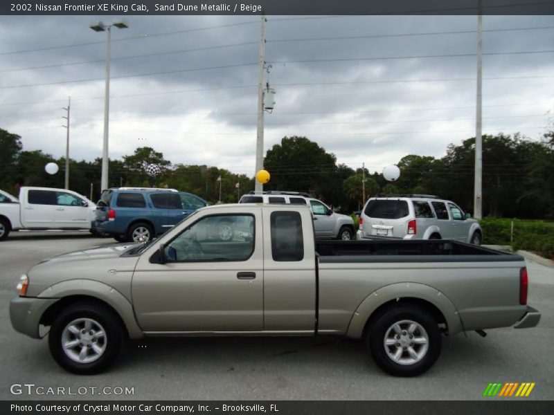  2002 Frontier XE King Cab Sand Dune Metallic