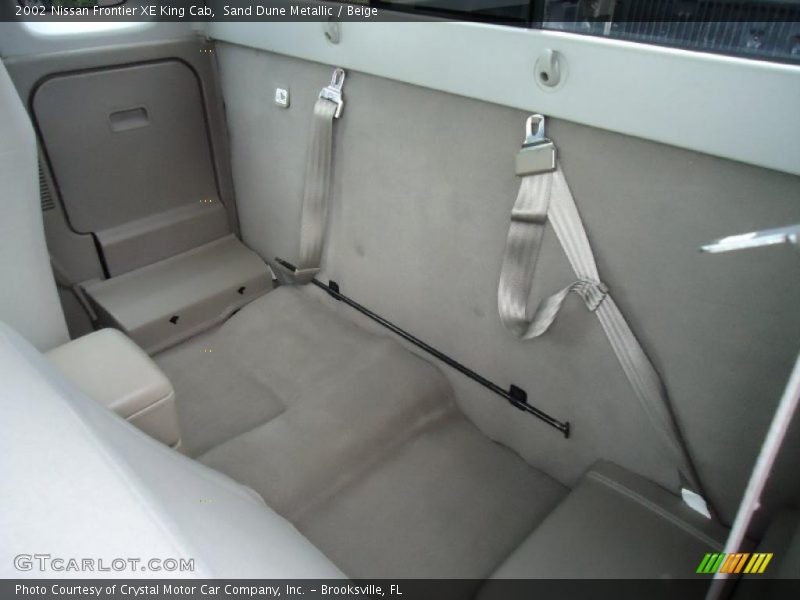 Sand Dune Metallic / Beige 2002 Nissan Frontier XE King Cab