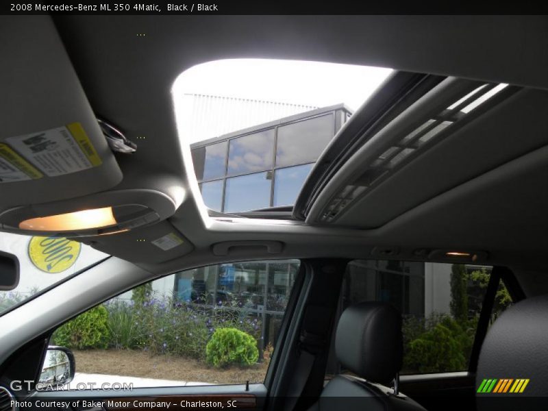 Black / Black 2008 Mercedes-Benz ML 350 4Matic