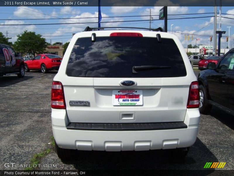 White Suede / Camel 2011 Ford Escape Limited
