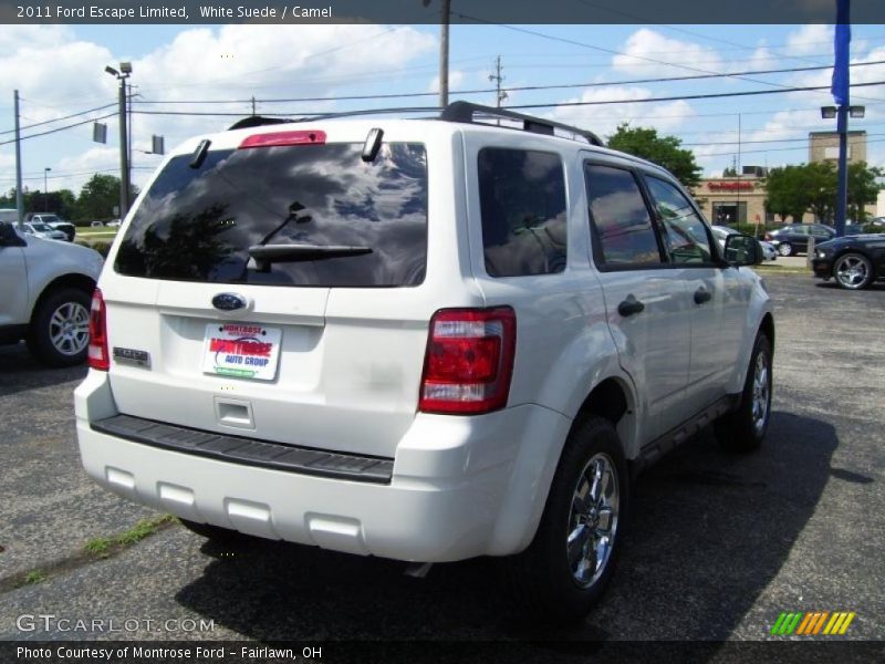 White Suede / Camel 2011 Ford Escape Limited