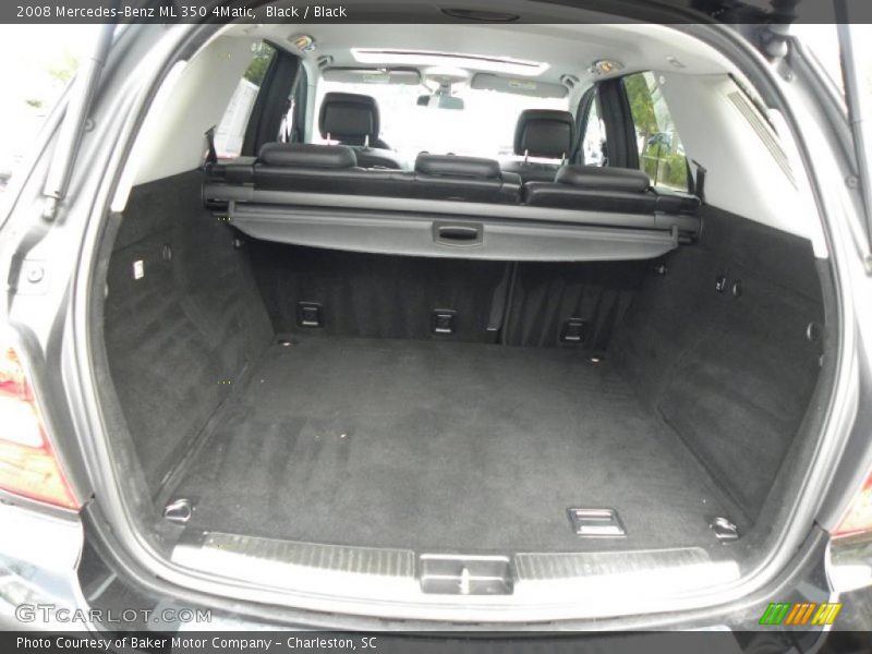 Black / Black 2008 Mercedes-Benz ML 350 4Matic