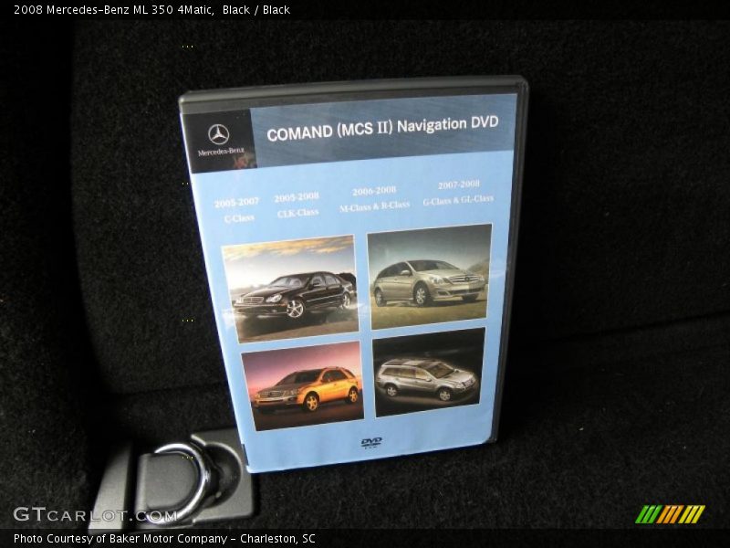 Black / Black 2008 Mercedes-Benz ML 350 4Matic