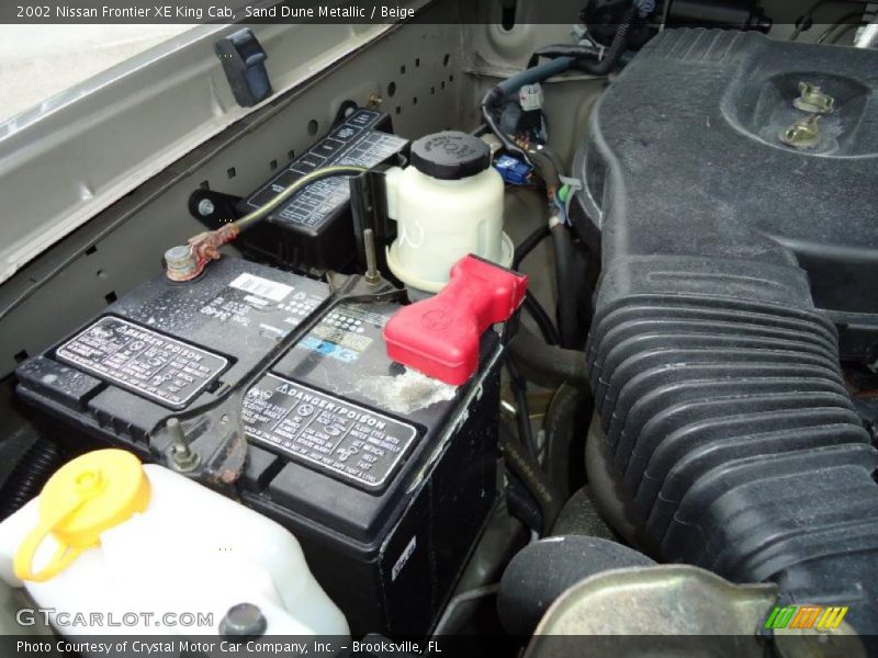  2002 Frontier XE King Cab Engine - 2.4 Liter DOHC 16-Valve 4 Cylinder