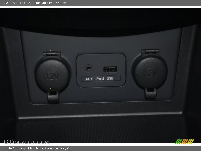 Titanium Silver / Stone 2011 Kia Forte EX