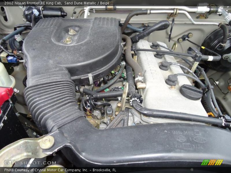  2002 Frontier XE King Cab Engine - 2.4 Liter DOHC 16-Valve 4 Cylinder