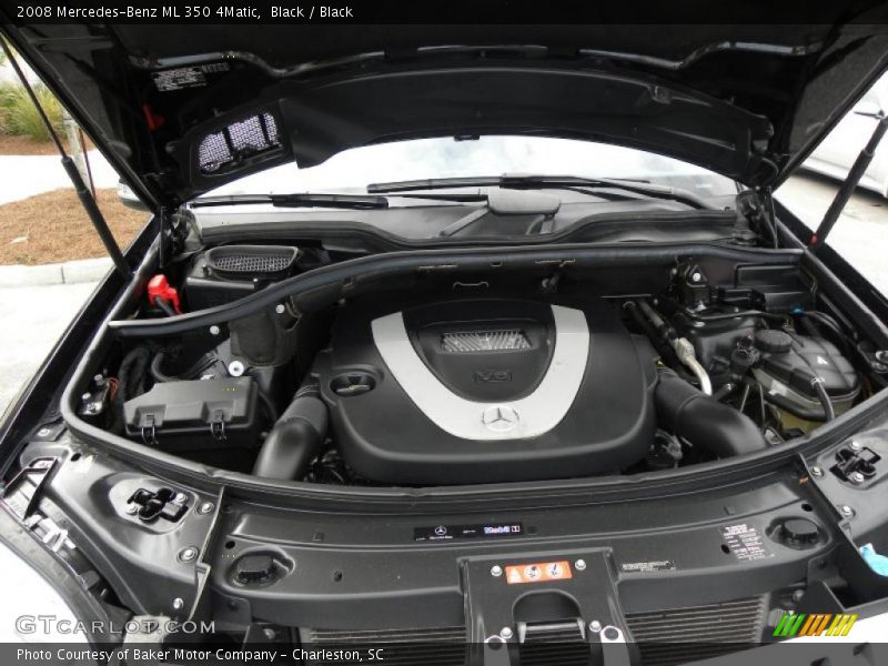 Black / Black 2008 Mercedes-Benz ML 350 4Matic